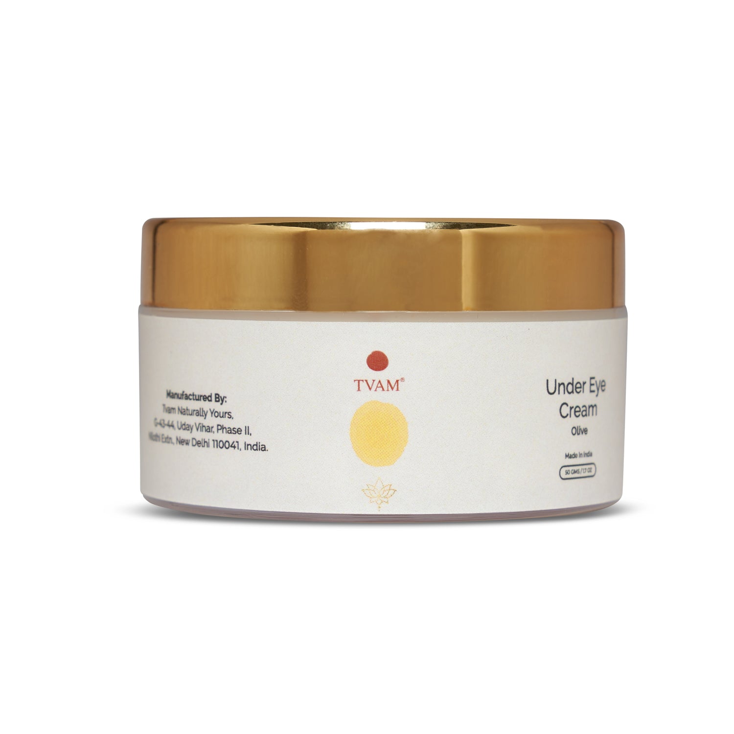 TVAM Under Eye Cream - Olive 50gms - 1