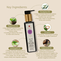 TVAM Hair Oil - 21 Herbs Anti-Stress 200ml - 4