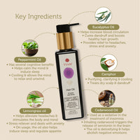 TVAM Hair Oil - 21 Herbs Anti-Stress 200ml - 4