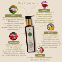 TVAM Face Wash - Pomegranate & Honey - Normal & Sensitive Skin 200ml - 3