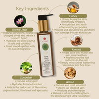 TVAM Face Wash - Almond Honey Scrub - Dry Skin 200ml - 3