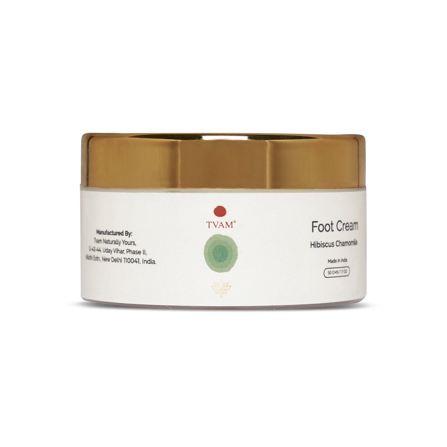 TVAM Foot Cream- Hibiscus Chamomile 50gms - 1