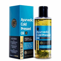 Ustraa Ayurvedic Cold Pressed Oil With Moringa & Curry Leaves