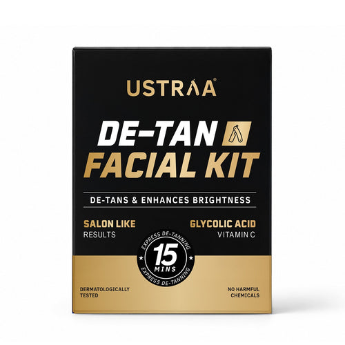 Ustraa De-Tan Facial Kit for Men | 15 Min Express De-Tanning Facial 40 g - 1