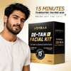 Ustraa De-Tan Facial Kit for Men | 15 Min Express De-Tanning Facial 40 g - 3