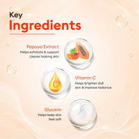 Ustraa Papaya Anti Blemish Face Wash 100 ml with Papaya Extract & Vitamin C Serum - 5