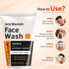 Ustraa Papaya Anti Blemish Face Wash 100 ml with Papaya Extract & Vitamin C Serum - 6