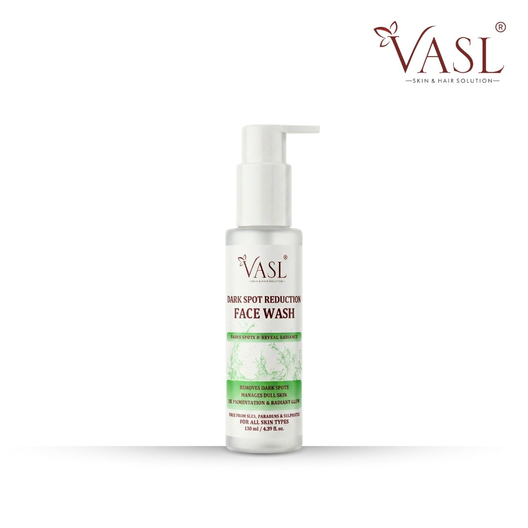 Vasl Dark Spot Reduction Face Wash | Brightening & Even Tone Cleanser with Vitamin C & Skin-Loving Ingredients | Removes Dullness & Supports Radiant Skin 130 ml - 1