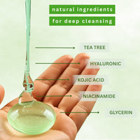 Vasl Dark Spot Reduction Face Wash | Brightening & Even Tone Cleanser with Vitamin C & Skin-Loving Ingredients | Removes Dullness & Supports Radiant Skin 130 ml - 6