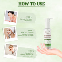 Vasl Dark Spot Reduction Face Wash | Brightening & Even Tone Cleanser with Vitamin C & Skin-Loving Ingredients | Removes Dullness & Supports Radiant Skin 130 ml - 2