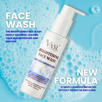 Vasl Brightening Face Wash | Glow Boosting Facial Cleanser for Dull Skin | Deep Cleansing & Radiance Enhancing Face Wash 130 ml - 4