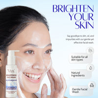 Vasl Brightening Face Wash | Glow Boosting Facial Cleanser for Dull Skin | Deep Cleansing & Radiance Enhancing Face Wash 130 ml - 7