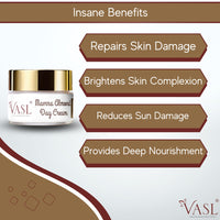 Vasl Mamra Almond Day Cream | Nourishing Moisturizer for Soft, Radiant & Hydrated Skin | Almond Enriched Daily Face Cream 50gm - 3