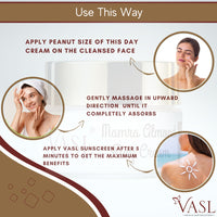 Vasl Mamra Almond Day Cream | Nourishing Moisturizer for Soft, Radiant & Hydrated Skin | Almond Enriched Daily Face Cream 50gm - 4