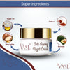 Vasl Anti Ageing Night Cream | Retinol & Hyaluronic Acid Face Cream for Fine Lines, Firmness & Deep Hydration | Overnight Skin Repair Moisturizer 50gm - 2