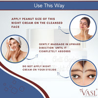 Vasl Anti Ageing Night Cream | Retinol & Hyaluronic Acid Face Cream for Fine Lines, Firmness & Deep Hydration | Overnight Skin Repair Moisturizer 50gm - 4