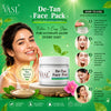 Vasl De-Tan Face Pack | Tan Removal & Brightening Face Mask for Radiant, Smooth & Even-Looking Skin | Deep Cleansing Facial Treatment 200gm - 5