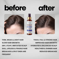 Vasl Rosemary Hair Growth Mist | Scalp Nourishing Hair Mist for Stronger, Healthier-Looking Hair | Lightweight Rosemary Hair Care Spray 130 ml - 5