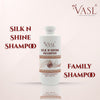 Vasl Silk N Shine Shampoo | Smoothing & Nourishing Shampoo for Soft, Silky & Shiny Hair | Frizz Control Hair Cleanser for Healthy-Looking Hair 200 ml - 10