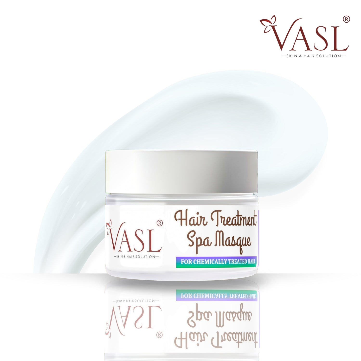 Vasl Hair Treatment Masque | Deep Conditioning Hair Mask for Dry, Damaged & Frizzy Hair | Intensive Nourishment for Soft, Smooth & Shiny Hair 200 gm - 1