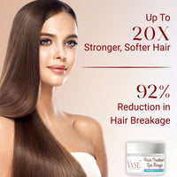Vasl Hair Treatment Masque | Deep Conditioning Hair Mask for Dry, Damaged & Frizzy Hair | Intensive Nourishment for Soft, Smooth & Shiny Hair 200 gm - 4