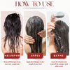 Vasl Hair Treatment Masque | Deep Conditioning Hair Mask for Dry, Damaged & Frizzy Hair | Intensive Nourishment for Soft, Smooth & Shiny Hair 200 gm - 2
