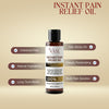 Vasl Instant Pain Relief Oil | Natural Warming Massage Oil for Joint Pain, Muscle Pain, Body Pain & Menstrual Discomfort | Herbal Relaxation Oil (130 ml) - 3
