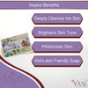 Vasl Mix Fruit Soap | Refreshing Fruit Extract Bath Soap for Soft, Smooth & Fresh-Looking Skin | Nourishing Daily Body Cleansing Bar 100gm - 3