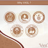Vasl Shea Almond Soap | Nourishing Shea Butter & Almond Oil Bath Soap for Soft, Smooth & Hydrated Skin | Luxury Moisturizing Body Cleansing Bar 100gm - 1