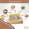 Vasl Shea Almond Soap | Nourishing Shea Butter & Almond Oil Bath Soap for Soft, Smooth & Hydrated Skin | Luxury Moisturizing Body Cleansing Bar 100gm - 3