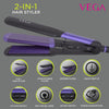 Vega 2 in 1 Hair Styler-Straightener and Crimper VHSC-01 Black