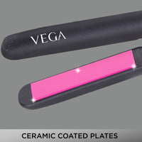 Vega Adore Hair Straightener VHSH-18 Pink 1 Piece