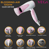 Vega Blooming Air 1000 Hair Dryer VHDH-05 White & Pink