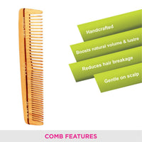 Vega Classic Wooden Comb HMWC-02 1 Piece