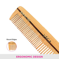 Vega Classic Wooden Comb HMWC-02 1 Piece