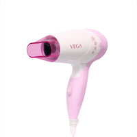 Vega Insta Glam 1000 Hair Dryer VHDH-20 White & Pink