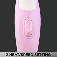 Vega Insta Glam 1000 Hair Dryer VHDH-20 White & Pink
