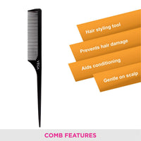 Vega Tail Comb Long Head 1272 1 Piece