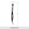 Vega Tweezer (Slant Tip) TW-03