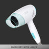Vega Insta Look 1400 Hair Dryer VHDH-23 White & Blue