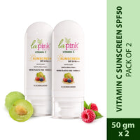 La Pink Vitamin C Sunscreen SPF 50 Pack of 2
