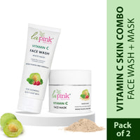 La Pink Vitamin C Glow Essentials Combo Pack of 2