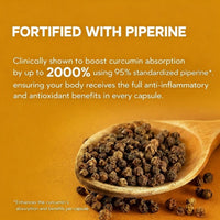 Vlado's Himalayan Organics Curcumin 1600 mg Capsules with Piperine – 60 Capsules