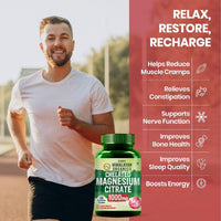 Vlado's Himalayan Organics Magnesium Citrate 1000 mg Capsules – 60 Veg Capsules