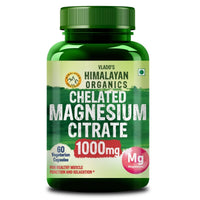 Vlado's Himalayan Organics Magnesium Citrate 1000 mg Capsules – 60 Veg Capsules
