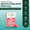Vlado's Himalayan Organics Vitamin B12 1500 mcg Tablets (Methylcobalamin) – 10 Tablets