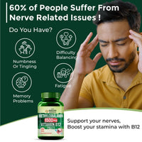 Vlado's Himalayan Organics Vitamin B12 1500 mcg Tablets (Methylcobalamin) â€“ 120 Veg Tablets