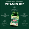 Vlado's Himalayan Organics Vitamin B12 1500 mcg Tablets (Methylcobalamin) â€“ 120 Veg Tablets