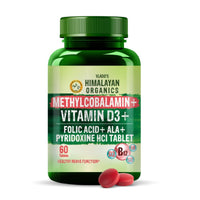Vlado's Himalayan Organics Vitamin B12 1500 mcg with Vitamin D3 Tablets â€“ 60 Tablets