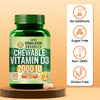 Vlado's Himalayan Organics Vitamin D3 2000 IU Chewable Tablets (Orange Flavour) – 60 Tablets